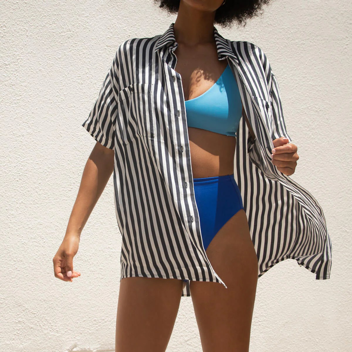 left on friday swimwear where to button down