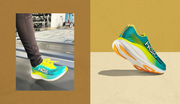 The Hoka Rocket Running Sneaker Propels You Forward While Offering Other-Worldly Stability and Cushioning