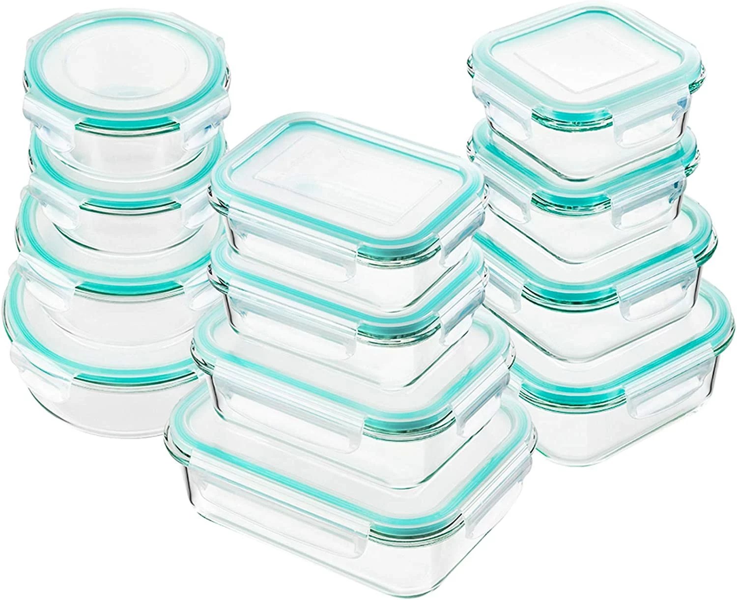 bayco 24-piece storage containers