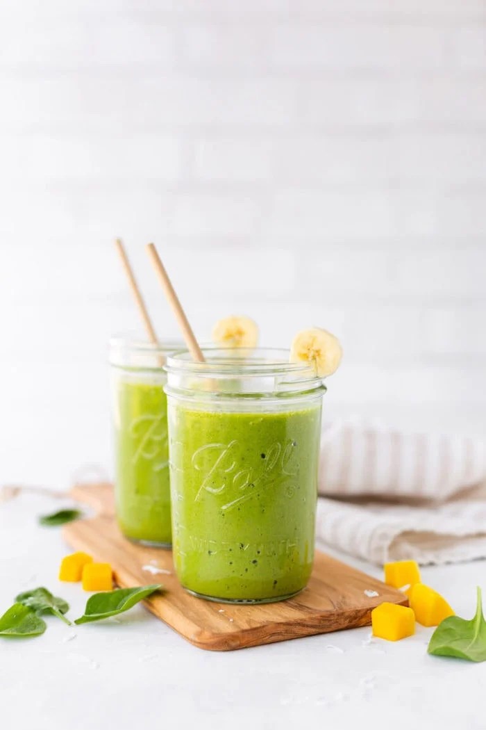 green smoothie antioxidant tropical green smoothie