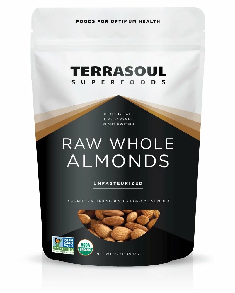 Terrasoul Superfoods Raw Almonds