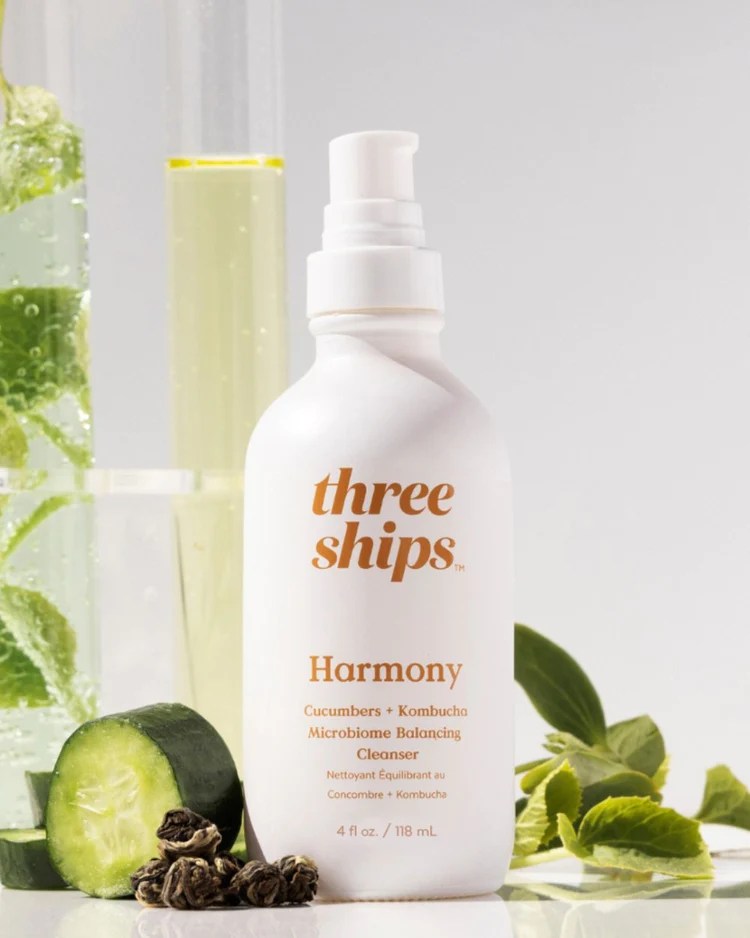 three ships harmony microbiome balancing cleanser