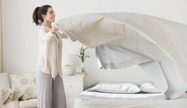 Quince’s New Cashmere Duvet Looks and Feels Like It Belongs in a Luxury Resort, and...