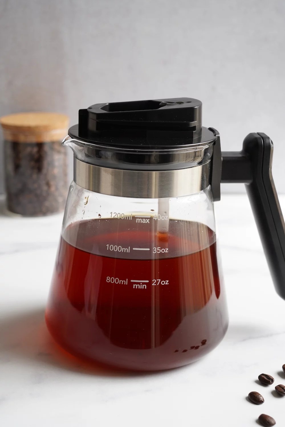 quick carafe for cold brew coffee maker