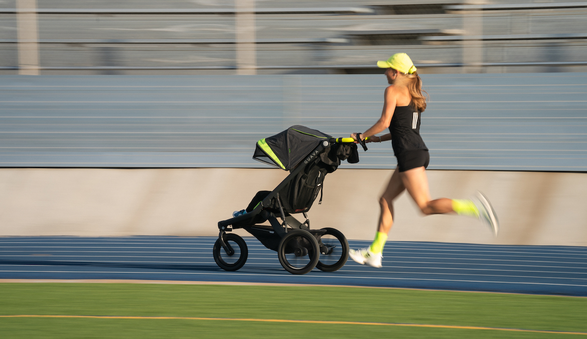 *This* Is How You Should Run With a Stroller, According to the World Record Holder...