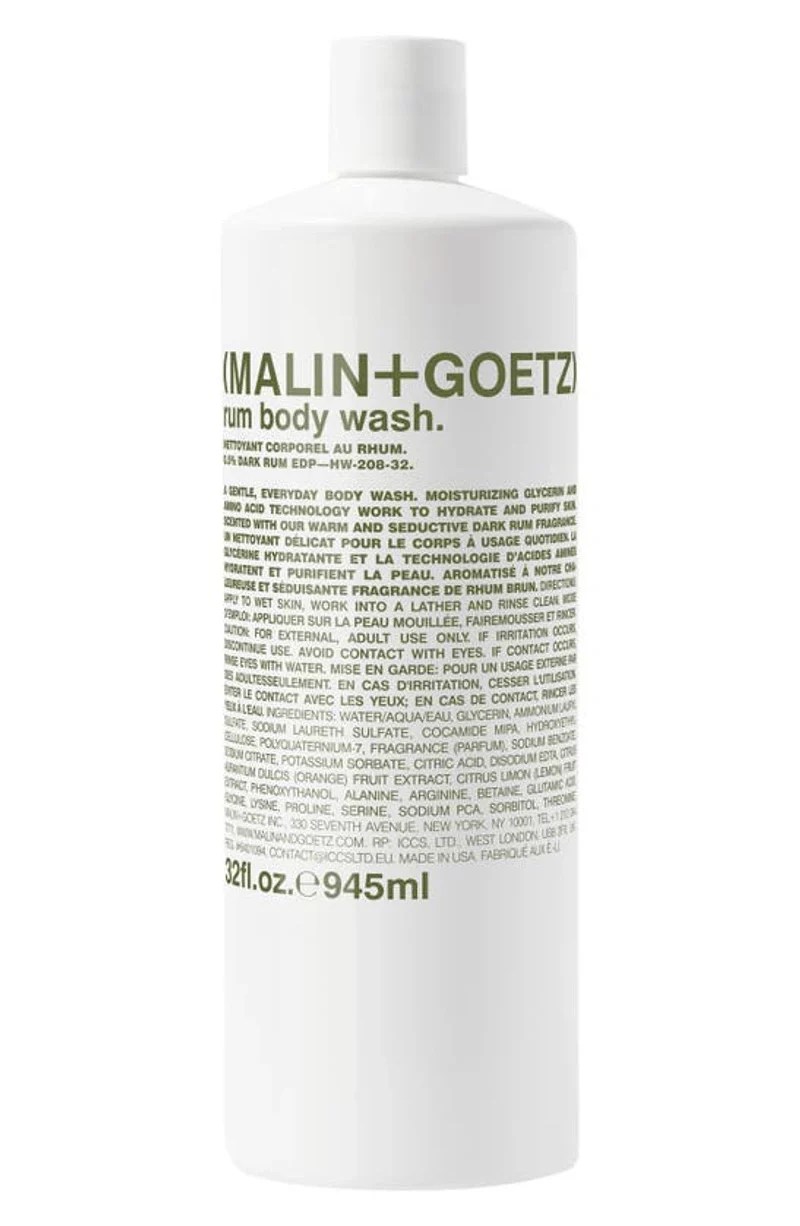 Malin+Goetz Jumbo Rum Body Wash