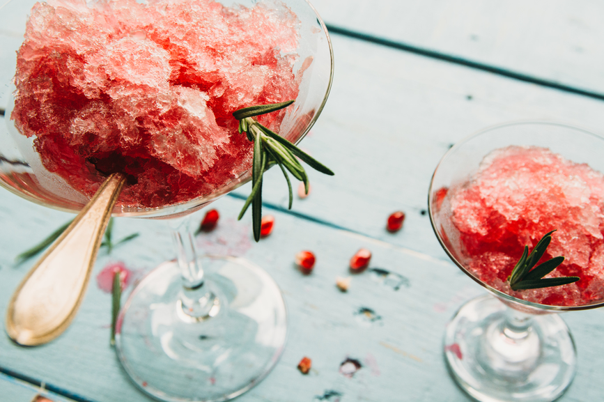 You Should Be Using Frozen Fruit To Make 2-Ingredient Anti-Inflammatory Strawberry Shaved Ice