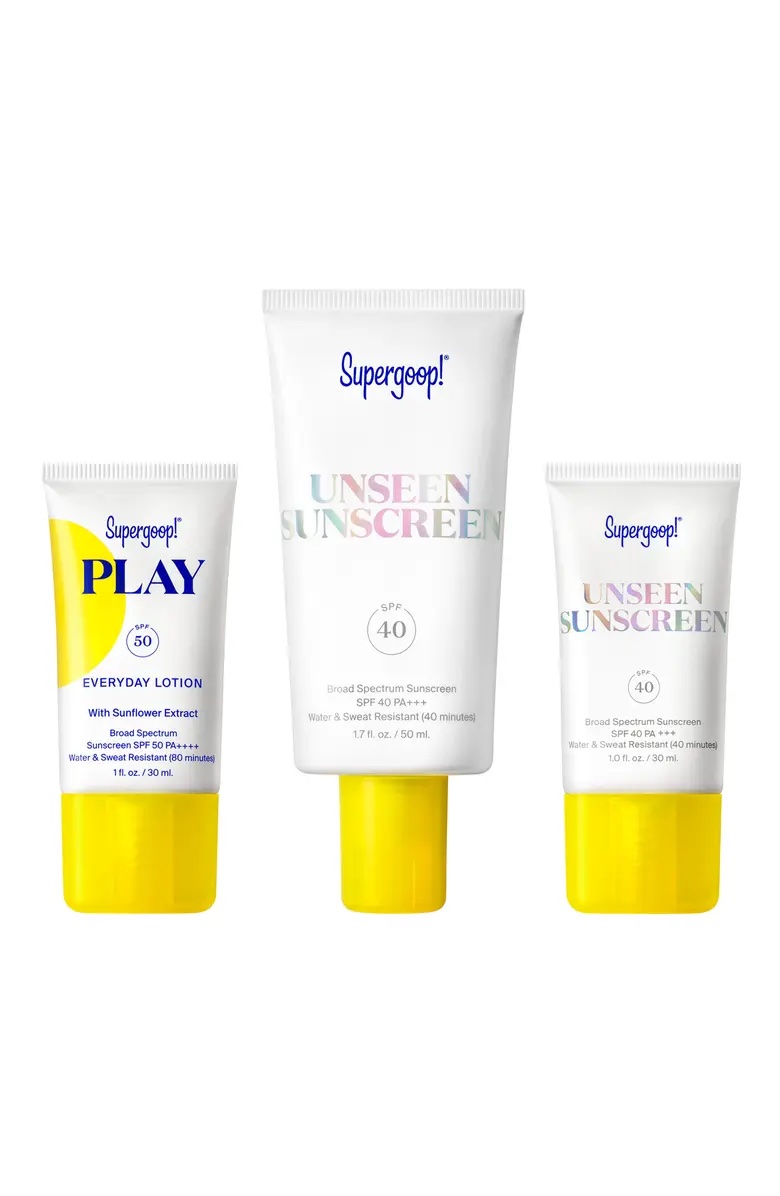 Supergoop! Unseen & Play Sunscreen SPF 50 Set