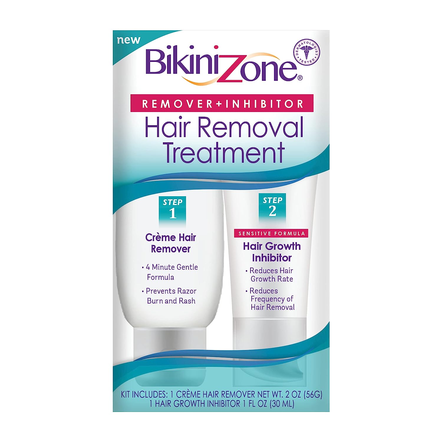 bikinizone hair removal treatment kit