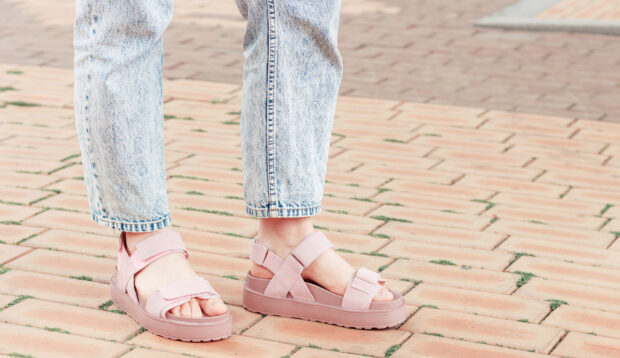 Shoppers Say They Can 'Walk for Hours' in These Coveted Criss-Cross Sandals—And They're 60% Off...