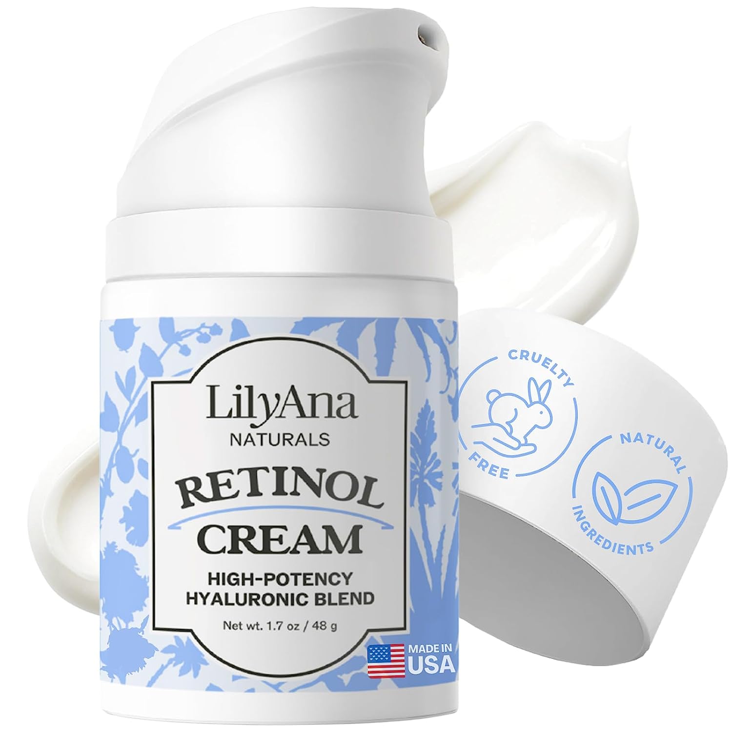 lilyana naturals retinol cream for face and neck