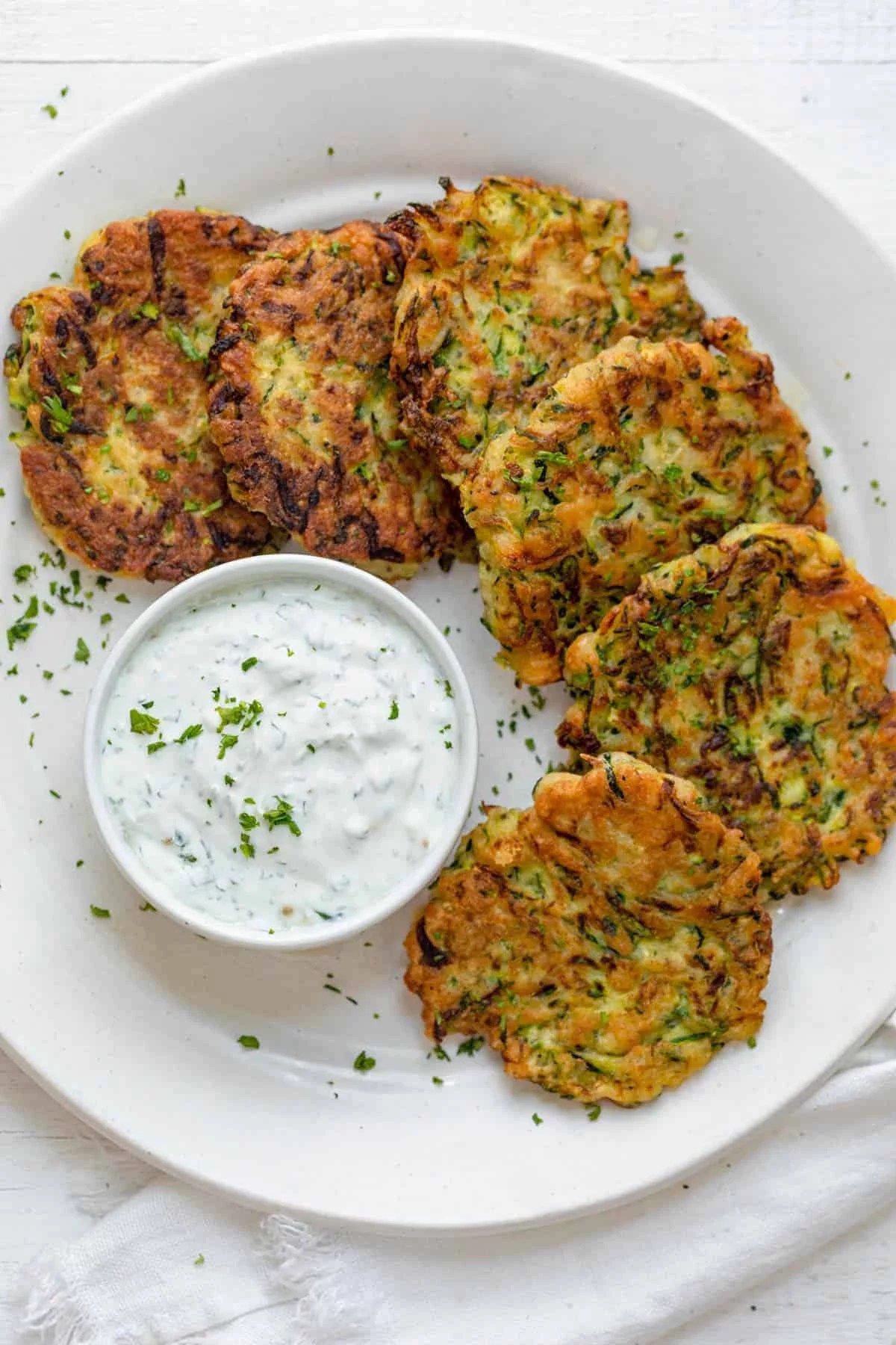 easy zucchini recipes fritters