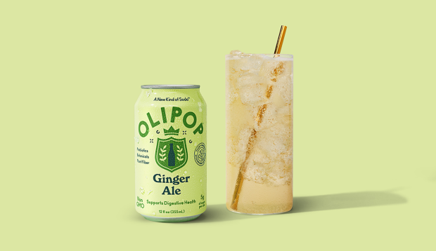 OLIPOP's New Fiber-Filled Ginger Ale Packs a One-Two Punch of Gut-Giving Perks