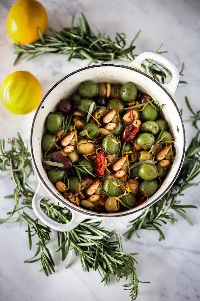olive recipes warm olives