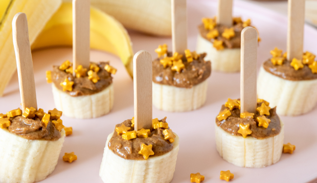 ‘I’m an RD, and These 3-Ingredient Almond Butter Banana Bites Are the Best Snooze-Boosting Bedtime...
