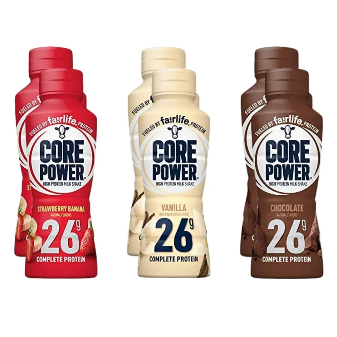 core power variety milkshakes