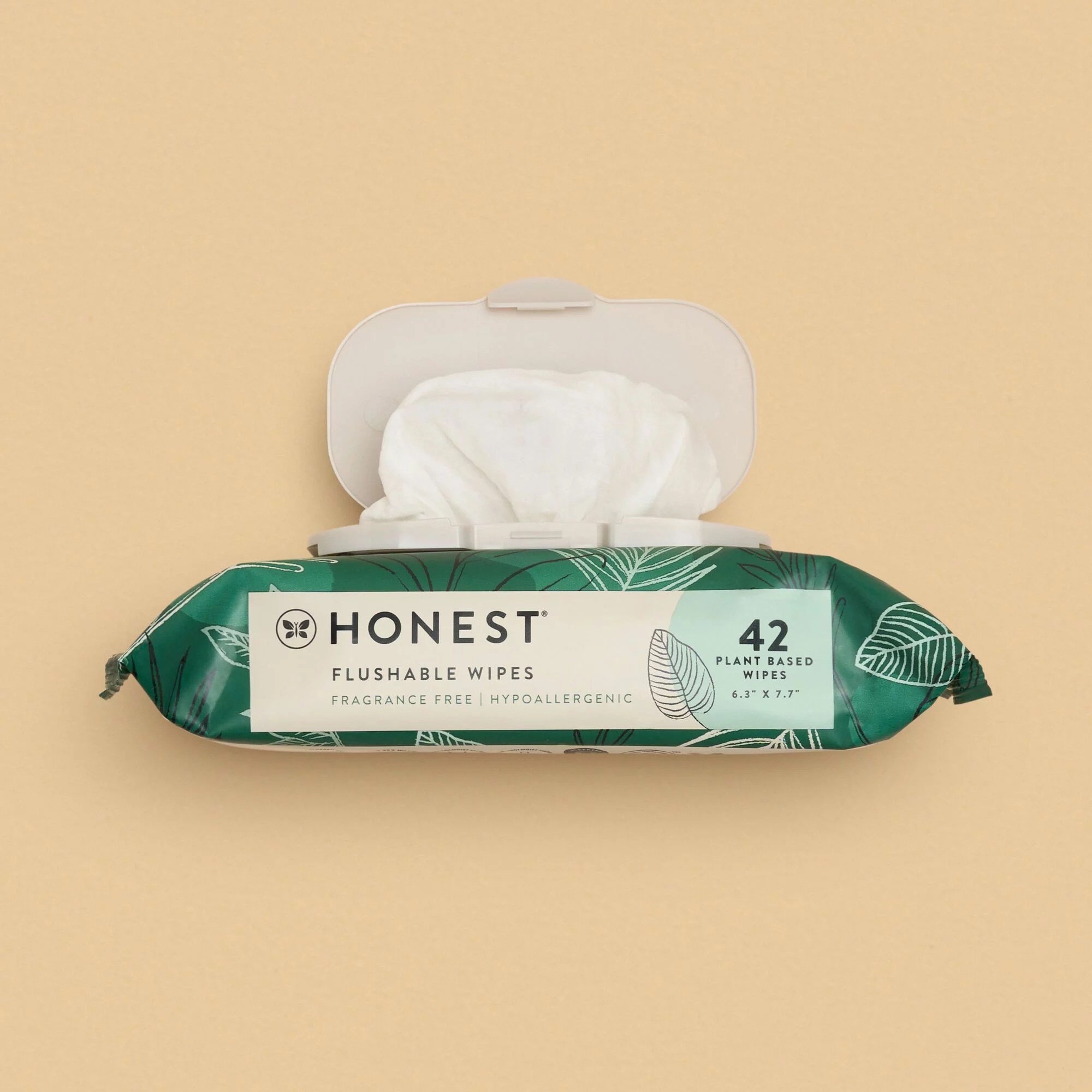 honest flushable wipes