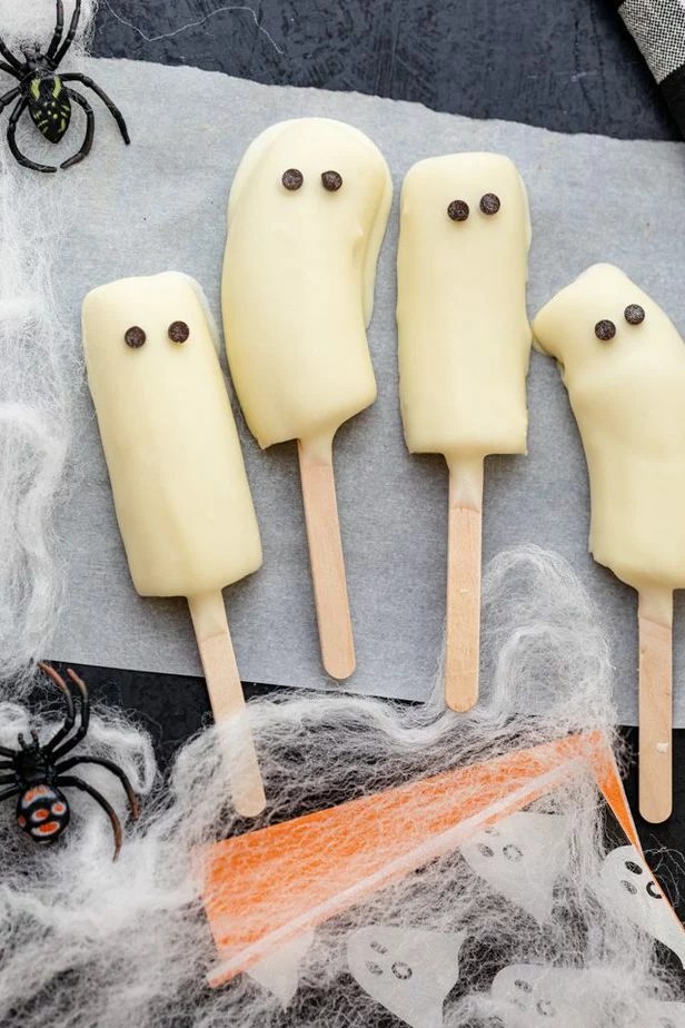 fantôme de banane effrayant d'Halloween