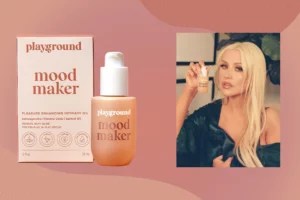 With This Arousing Intimacy Oil From Christina Aguilera’s Playground, You’ll Be Rubbing the Right Way (Honey)