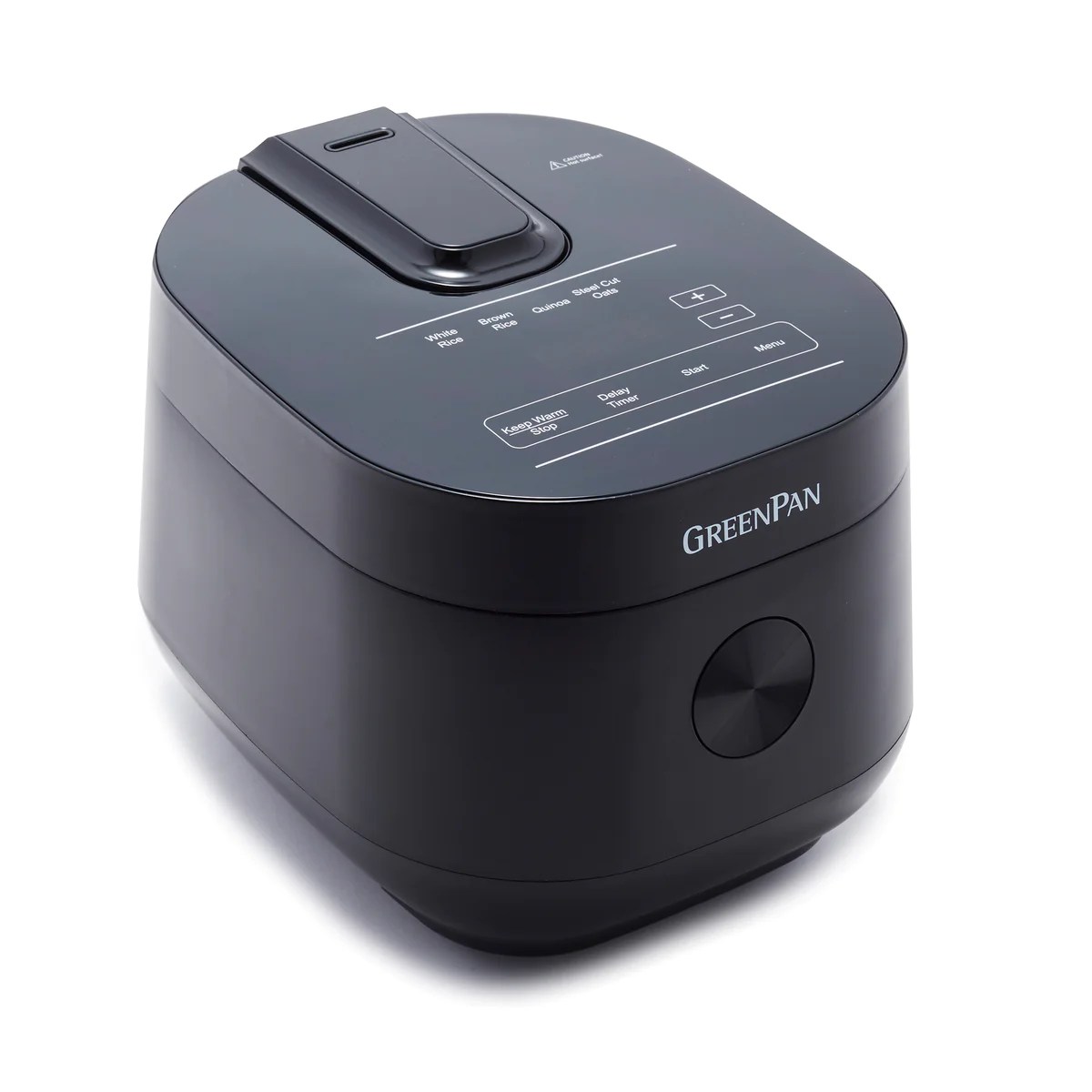 a black greenpan rice cooker, on sale for thanksgiving
