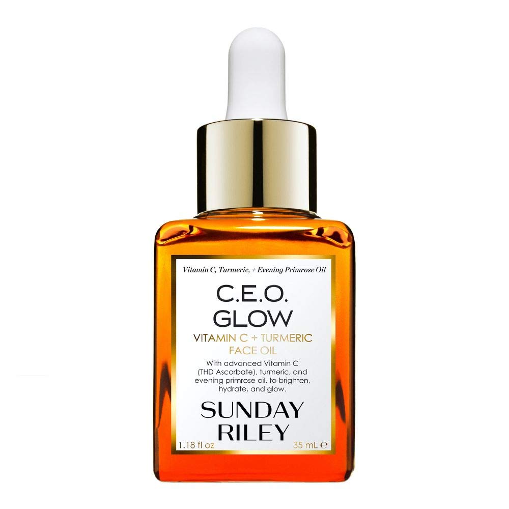 sunday riley glow vitamin c turmeric face oil