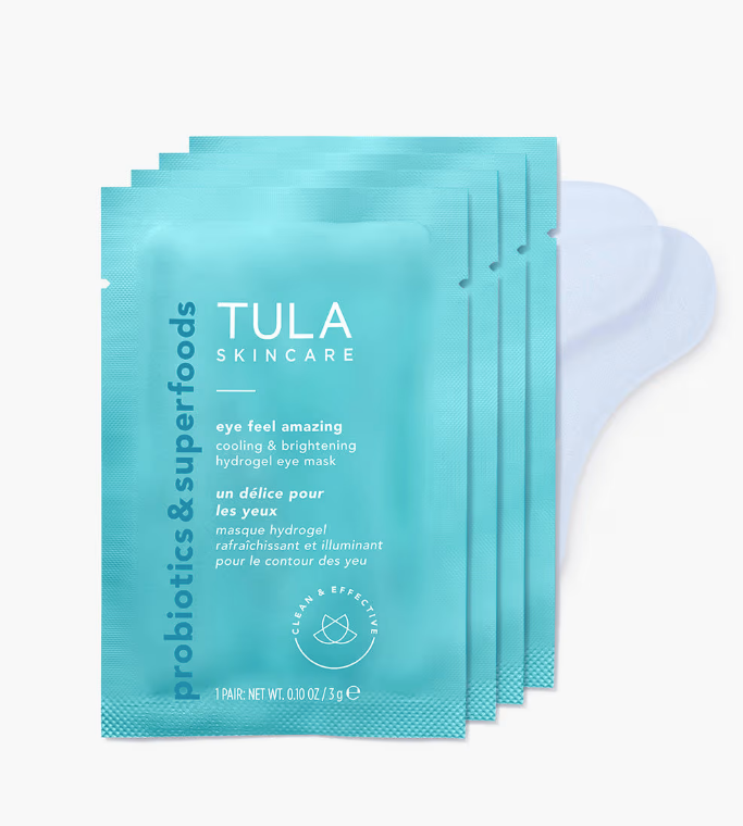 Tula Cooling and Brightening Hydrogel Eye Masks (4 Pack)