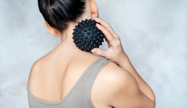 Consider This Your Date With a Massage Ball To Relieve Your Tight Neck and Shoulders