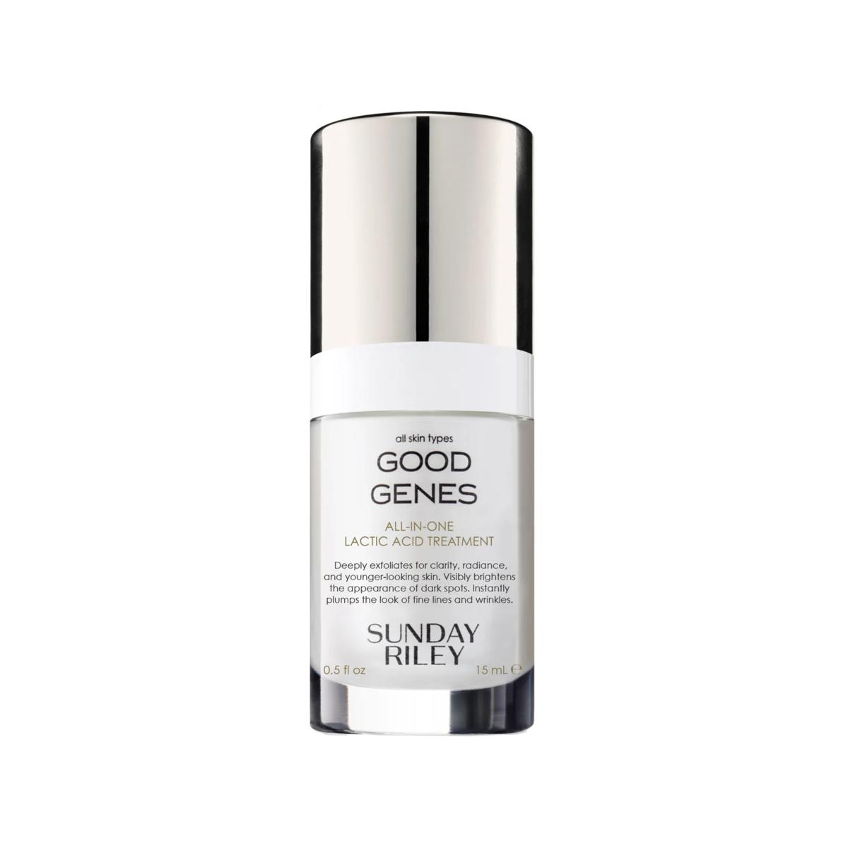sunday riley good genes lactic acid treatment, one of the best streamlined beauty products