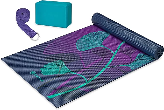 Gaiam Beginner’s Yoga Starter Kit Set