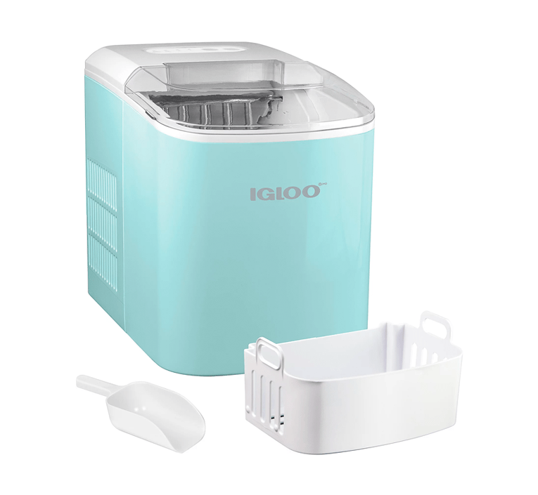 portable ice maker for flavored ice