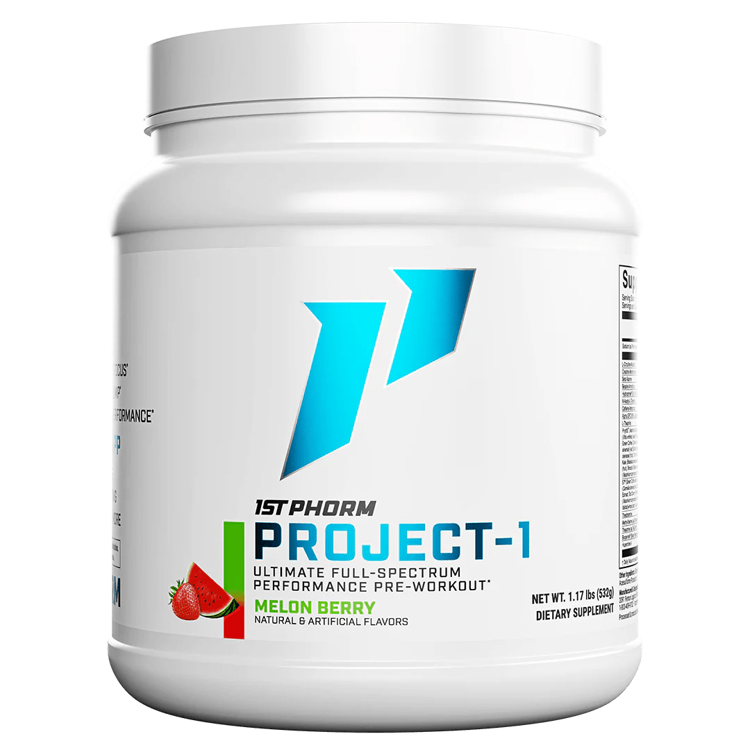 1st phorm project 1 pre-workout powder