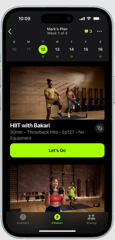 Apple Fitness App