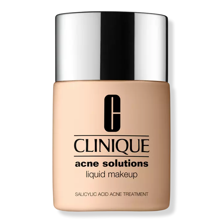 clinique acne solutions, one of the best foundations for acne-prone skin