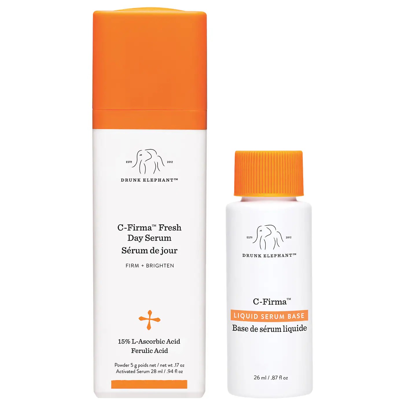 Drunk elephant c firma fresh day serum, one of the best vitamin c skincare products