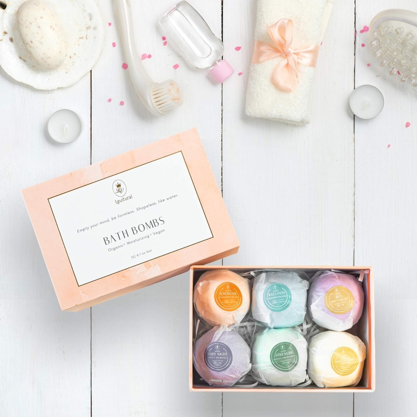 levitural bath bombs, one of the best bath bombs