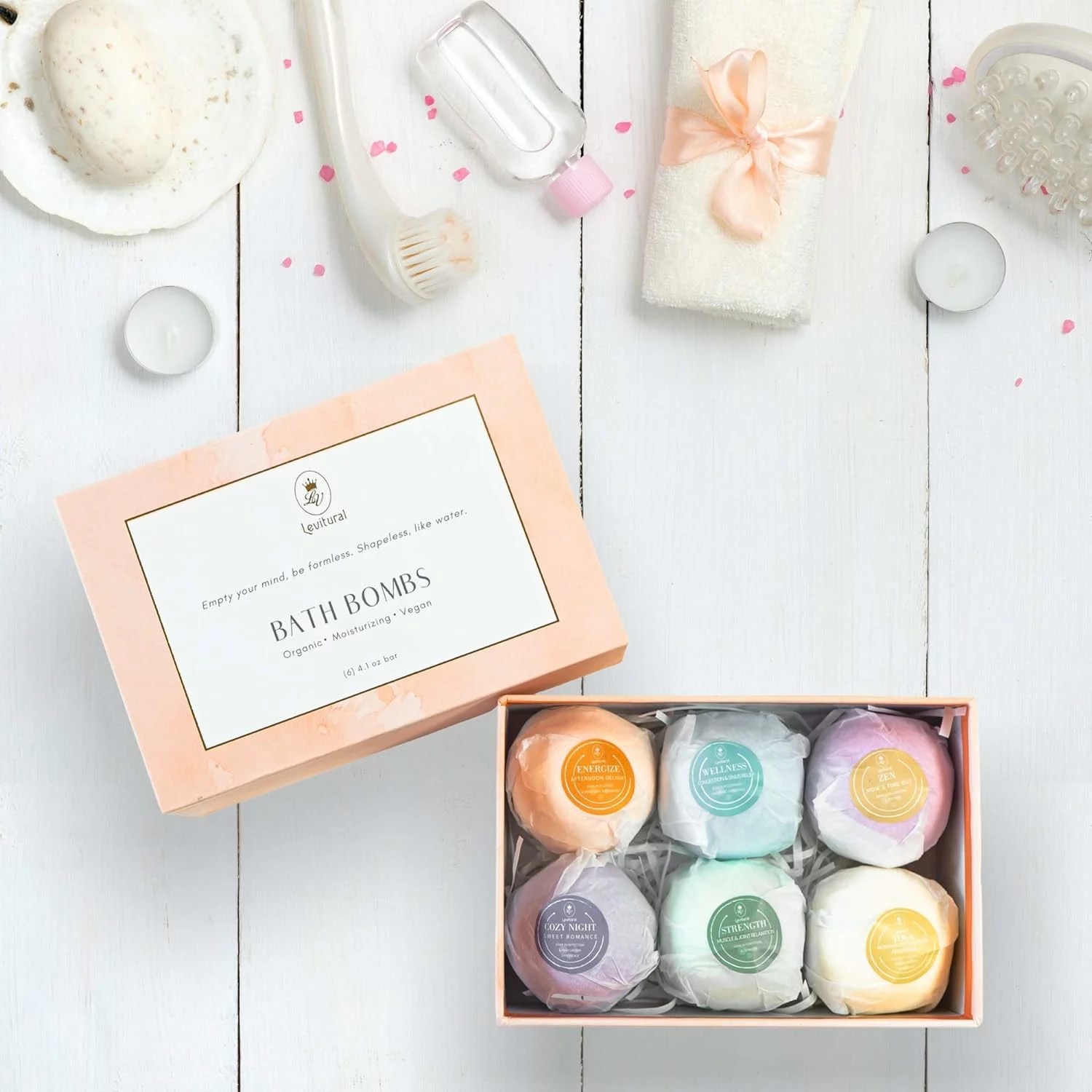 levitural bath bombs, one of the best bath bombs
