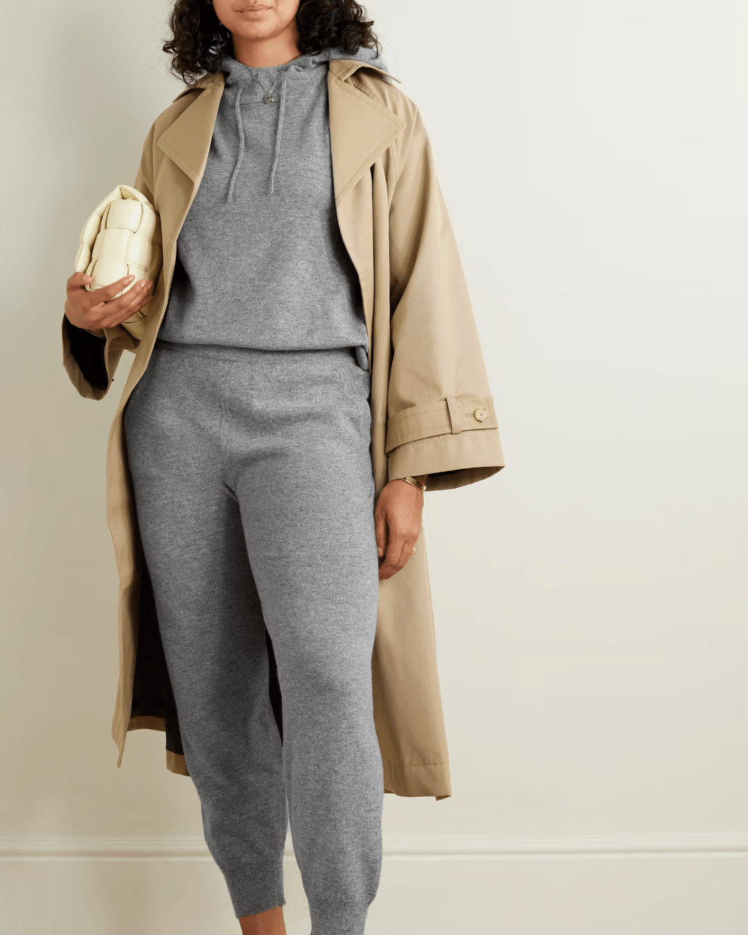 Allude Cashmere Hoodie and Track Pants
