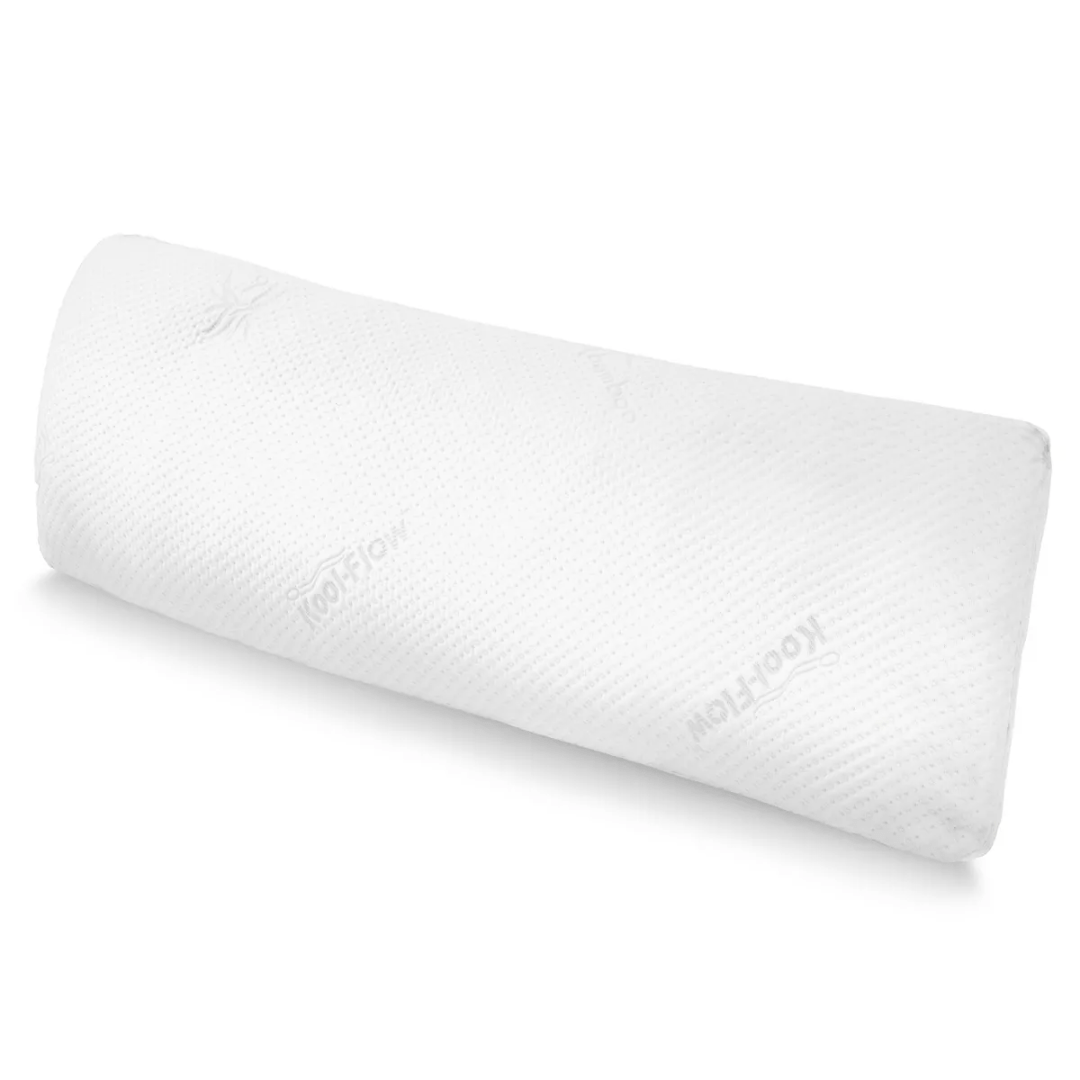 Snuggle-Pedic Full Body Pillow With Shredded Memory Foam