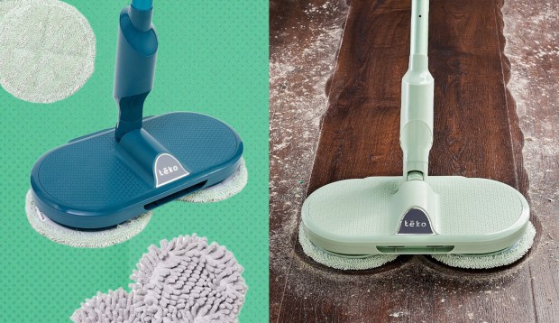 This Electric Mop Handles the Hard Work of Keeping Floors Sparkling Clean—And It's Seriously Satisfying...