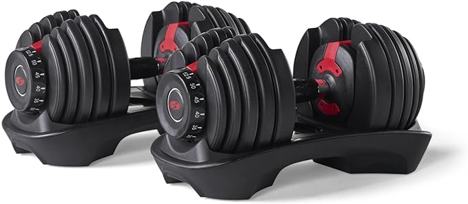 bowflex selecttech 552, one of the best adjustable dumbbell weights