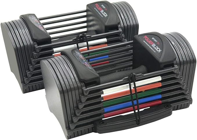 powerblock sport 24, one of the best adjustable dumbbell weights
