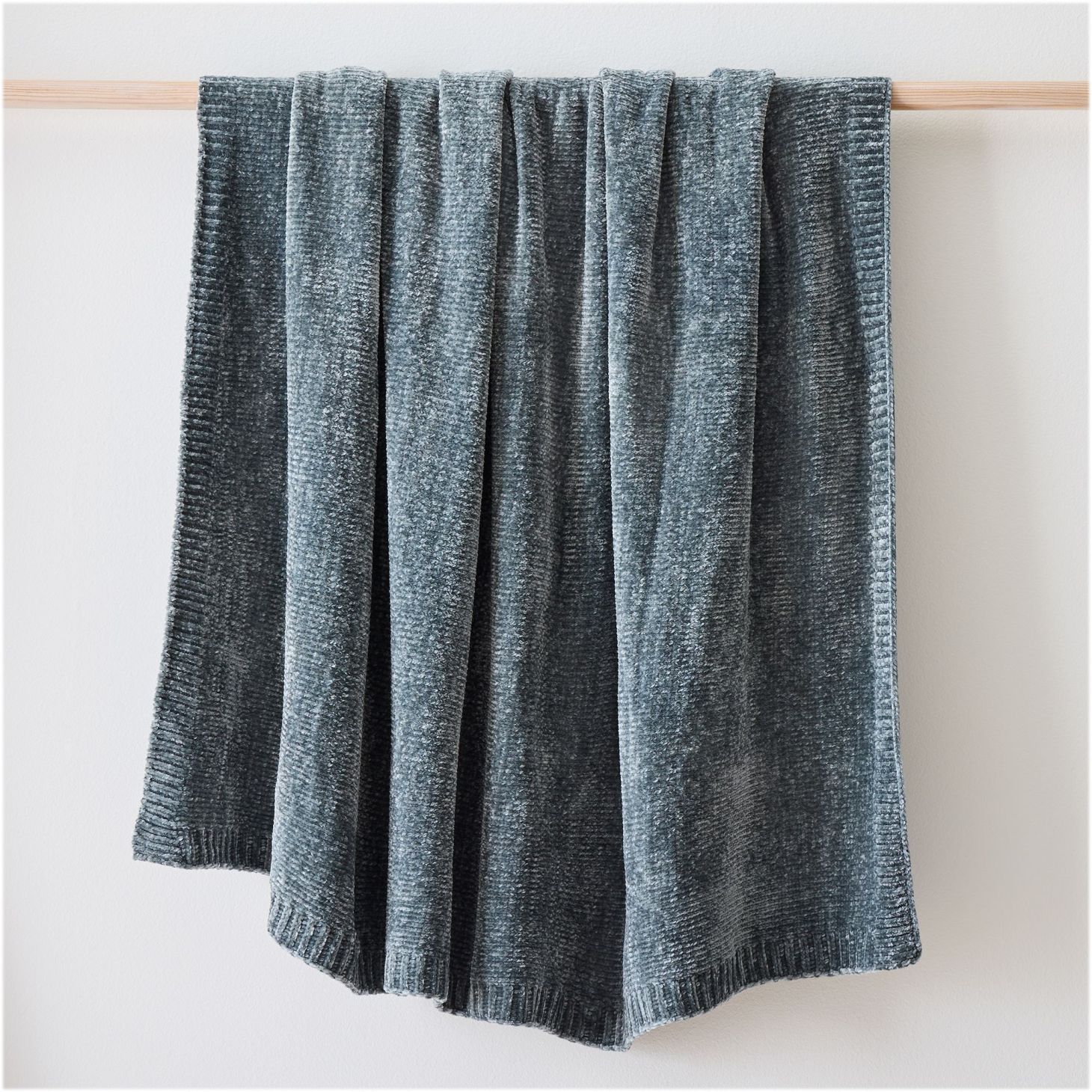 west elm luxe chenille throw, one of the best cozy throw blankets