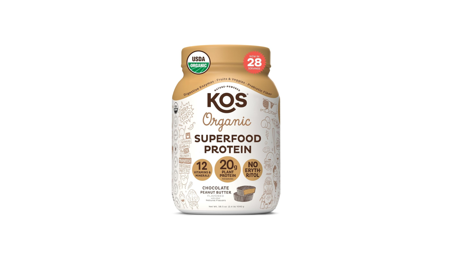 KOS Vegan Protein Powder