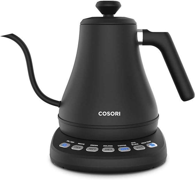 cosori gooseneck electric kettle
